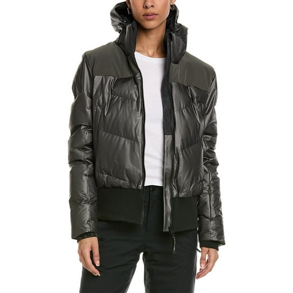 CAPRANEA womens Starlex Wool-Blend Jacket, 42, Grey