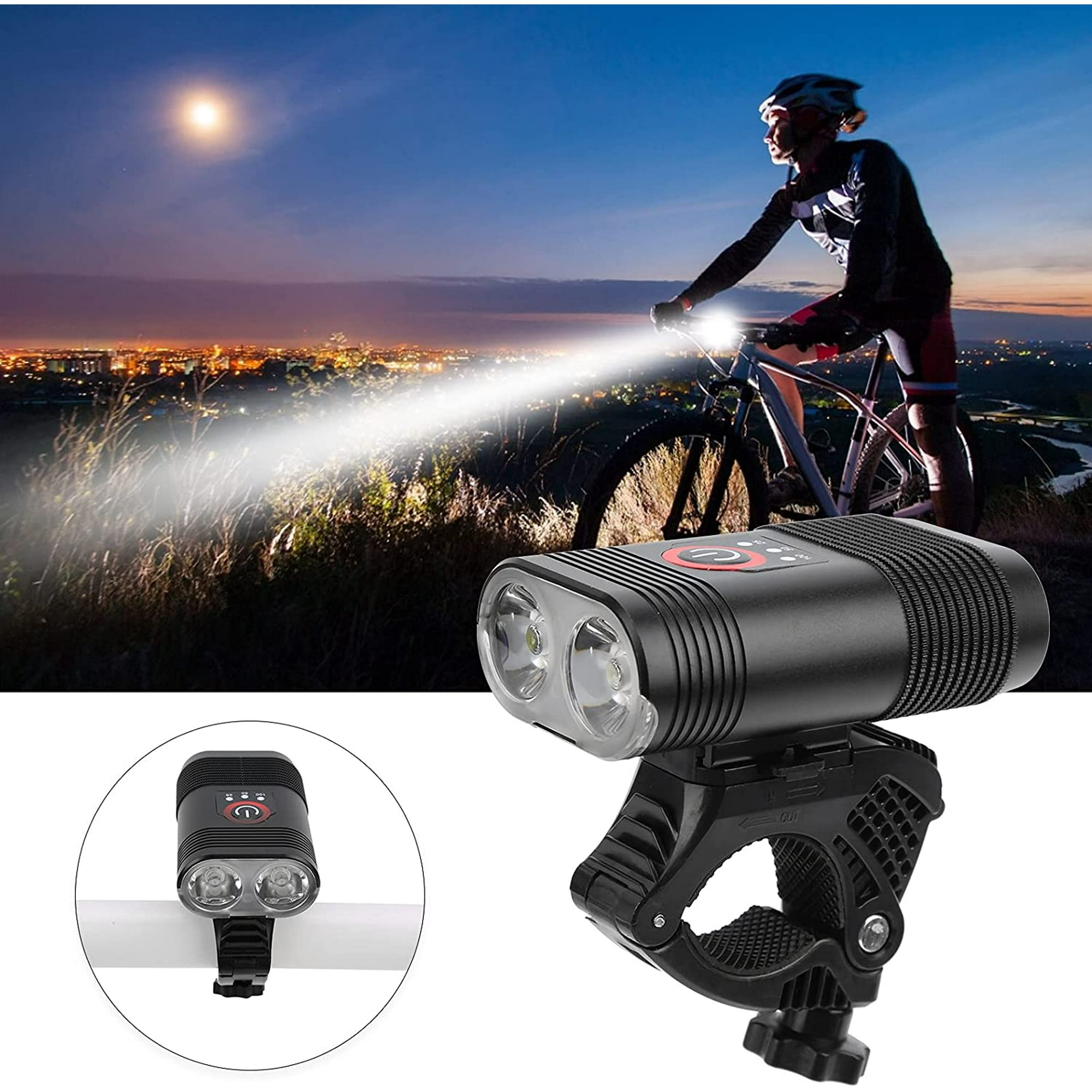 Rear Lights Best Mtb Headlight Buy Magicshine SEEMEE 50 MAG Smart
