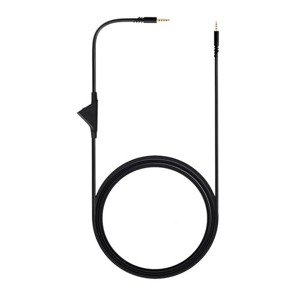 Replacement Audio Cable Cord 2M 6 . 5ft AUX Wire for Astro A10 A40 A30 Black
