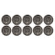 thumbnail image 2 of Pellets de turba Jiffy, 10 Uds., bloques de suelo para plántulas, tapones de arranque, arrancador de semillas Sywqhk Libre de BPA, 2 of 7