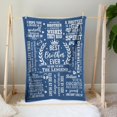 thumbnail image 6 of Gifts for Brother Throw Blankets 60x50in, Brother Gifts from Sister, Happy Birthday Present for Brother, Big Brother, Best Brother Ever Gift, Brother to Brother Gift for Christmas Graduation, 6 of 6