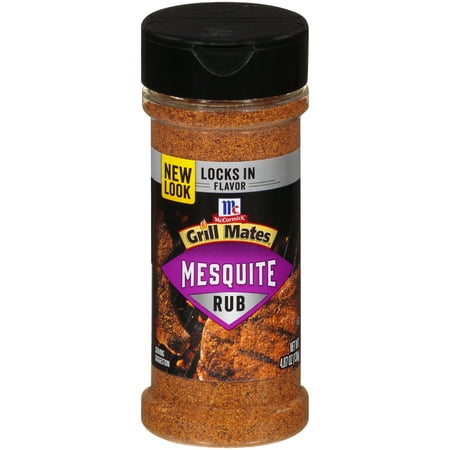 (2 Pack) McCormick Grill Mates Mesquite Rub, 4.87