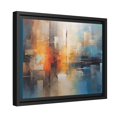 thumbnail image 2 of "Dynamic Symphony: Abstract Exploration" - Framed Matte Canvas, Black Frame, 2 of 2