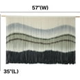 thumbnail image 5 of Macrame Wall Hanging Dip-Dye Large Macrame Wall Decor Boho Home Decor Scale Fiber Wall Art Yarn Craftsmanship Art 57" Wx 35" L, 5 of 7