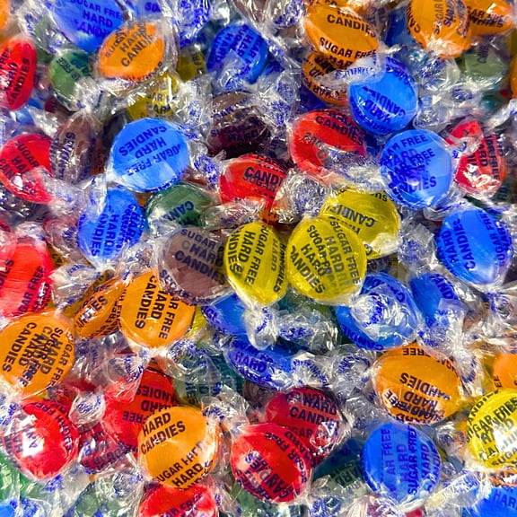 ASSORTIT Sugar Free Hard Candy Mix, 1 lb Bag, Fruit Flavors, Individually Wrapped