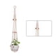 thumbnail image 1 of Yuarrent Cestas colgantes 100 hechas a mano, soporte para plantas, macramé, colgador de plantas, maceta para colgar en la pared interior, soporte para Jardín y Patio No.07 Yuarrent HA001777-07, 1 of 6
