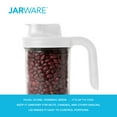thumbnail image 4 of Jarware White Pour Spout Lid With Handle, Set of 2, For Wide Mouth Mason Jars, 3.5" x 5.25" x 5", 4 of 9