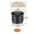 thumbnail image 2 of 8 Pieces 32cm Boat Scupper Plugs Bung Plugs Kayak Drain Plug Kayak Scupper Stoppers for Kayak Canoe, 2 of 5