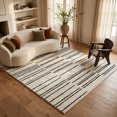 thumbnail image 3 of Rug Branch Domus Abstract Indoor Area Rug, Cream Black, Modern - Living Room, Bedroom, Dining Room, and Kitchen, 3 of 7