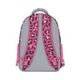 thumbnail image 3 of Leopard Print Backpack for School,Cute School Bag,Schoolbag with Adjustable Shoulder Straps & Padded Back,15.3"x11"x6.7", 3 of 6