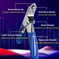 thumbnail image 3 of Dog Cat Nail Clippers, Professional Pet Claw Trimmer, Free Nail File, Stainless Steel Razor Sharp Blade Dog Toes Cutter Grooming Tools for Small Medium Large Animal Pets Blue, 3 of 8