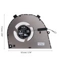 thumbnail image 5 of Laptop Cooling Fan Cooler 4-pin Heat Radiator for Vostro 16 5620 5625 0T8R2T, 5 of 12