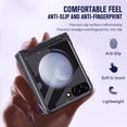 thumbnail image 5 of for Samsung Galaxy Z Flip 5 Slim Case, [Integrated Screen Protector] One-Piece Z Flip 5 Phone Case with Hinge Protection All-Inclusive Scratch-Resistant Z Flip 5 5g Phone Case Black, 5 of 12