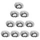 thumbnail image 1 of 10pcs gorras de red de peluca elástica gorras de peluca de malla transpirable gorras de malla de nailon elástico, 1 of 5