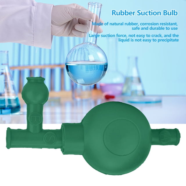 Pipetas Llenador de Pipetas de Goma Bulbo de Relleno de Pipetas de Laboratorio de 3 Válvulas Llenador de Pipetas de Seguridad de Tres Válvulas ANGGREK Otros