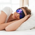 thumbnail image 6 of PAYOHTO Glowing Night Butterflies Soft Sleep Mask Comfort Pure Silk Eye Cover for Travel Office Camping, 6 of 7