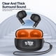 thumbnail image 4 of Auriculares inalámbricos Bluetooth 5.3 | Auriculares internos con pantalla digital de batería | Reducción de ruido inteligente | Resistente al agua | Subwoofer | Estuche de carga de 350 mAh | Tipo-C, 4 of 8
