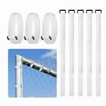 thumbnail image 2 of 60pcs Goal Net Straps Soccer Goal Net Fastening Tie Straps Soccer Goal Net Straps,60 x Fixed strap,White, 2 of 6