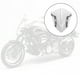 thumbnail image 5 of Parabrisas delanteros, deflectores de parabrisas para accesorios de motocicleta FZ07 14-20 - gris shamjiam Deflectores de viento delanteros, 5 of 8