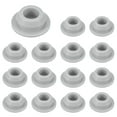 thumbnail image 1 of Uxcell 15 Paquetes Tapones de Silicona, Tapones de Agujeros de Bloqueo a Presión para Agujeros de 10-10.5mm, Tapones de Goma para Agujeros Redondos, Tapones de Sellado Impermeables [Gris], 1 of 1