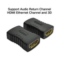 thumbnail image 5 of Xiwai Adapter HDMI Female To HDMI 1.4 Female Extension Gold Converter Adapter, 5 of 7