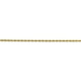 thumbnail image 4 of 14k Yellow Gold 1.75mm D-Cut Rope Lobster Clasp Chain Bracelet - 1.8 Grams - 8 Inch - Lobster Claw, 4 of 4