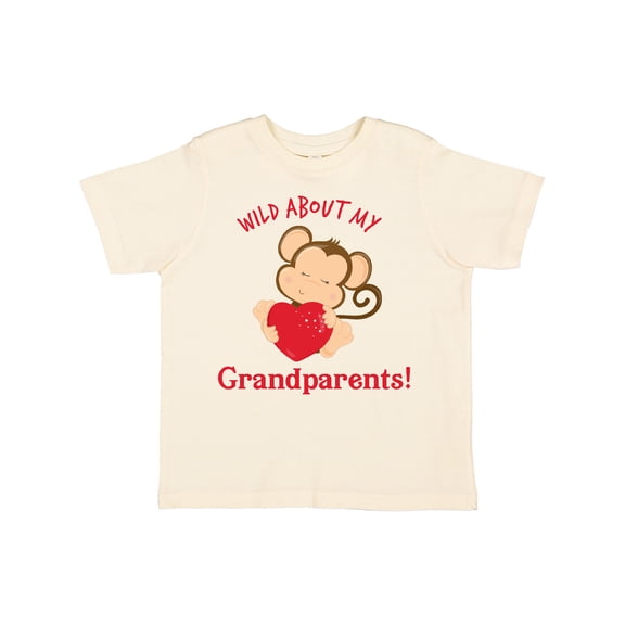 Inktastic Wild About my Grandparents Boys or Girls Toddler T-Shirt