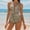 Khaki, variant on Clearance!NMMUED Push Up Swimsuits for Women, Shapewear Swimsuits for Women, Halter Swimsuits for Women, Ruched Swimsuits for Women, Slimming Swimsuits for Women, Black L