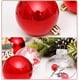 thumbnail image 4 of 30 Uds. Adornos de bolas de Navidad, bombillas de vacaciones inastillables, adornos colgantes de boda festivos, decoración de árbol de Navidad Ofspeizc, 4 of 6
