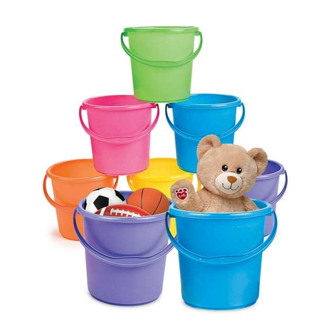 Surtido de Cubos de Arena, Juguetes de Playa, Piscina, Juego Activo, Verano, Obsequios para Fiestas, 12 Piezas