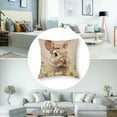 thumbnail image 5 of nygtbtfer Pillow Decorative Throw Pillows Colorful Flower Rabbit Spring Decorations for Farmhouse Home Sofa Couch White, 5 of 7