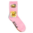 thumbnail image 2 of B.Duck Girls Mid-Crew Socks, 3-Pack, Sizes S/M-M/L, 2 of 9