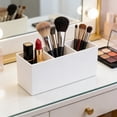 thumbnail image 6 of Multi Compartment Desktop Organizer Box, Pen Holder and Makeup Brush Storage for Stationery, Tidy Desk Solution for Home Office and Study Desk Organization, 6 of 6