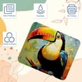 thumbnail image 3 of Toucan Square Desk Mat Mousepad, 8.3x9.8 Inch Non-Slip Rubber Bottom, Printed Gaming Mousepad for Office and Gaming, 3 of 6