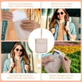 thumbnail image 7 of XD4-RFID-Blocking Travel Bra Wallet, Hidden Money Belt for Travel Women & Men, Adjustable Neck Strap, Under Clothes Travel Pouch, Secure Travel Money Belt, Hidden Pocket for Passport,*04, 7 of 7