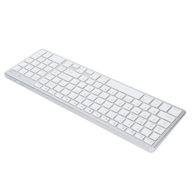 Teclado De Oficina, Teclado Silencioso De Carga Digital Para PC Para Computadora Para Tabletas