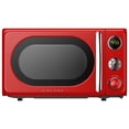 thumbnail image 1 of Galanz GLCMKA07RDR-07 Horno de microondas, iluminación LED, diseño de tirador, cerradura infantil, rojo retro, 0.7 pies cúbicos, 1 of 5