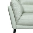 thumbnail image 5 of Franz Mint Leather Sofa, 5 of 12