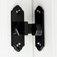 thumbnail image 3 of 1x Sliding Barn Door Lock Heavy Duty Bolt Toggle Guard Latch Wine Cabinet Closet, 3 of 5