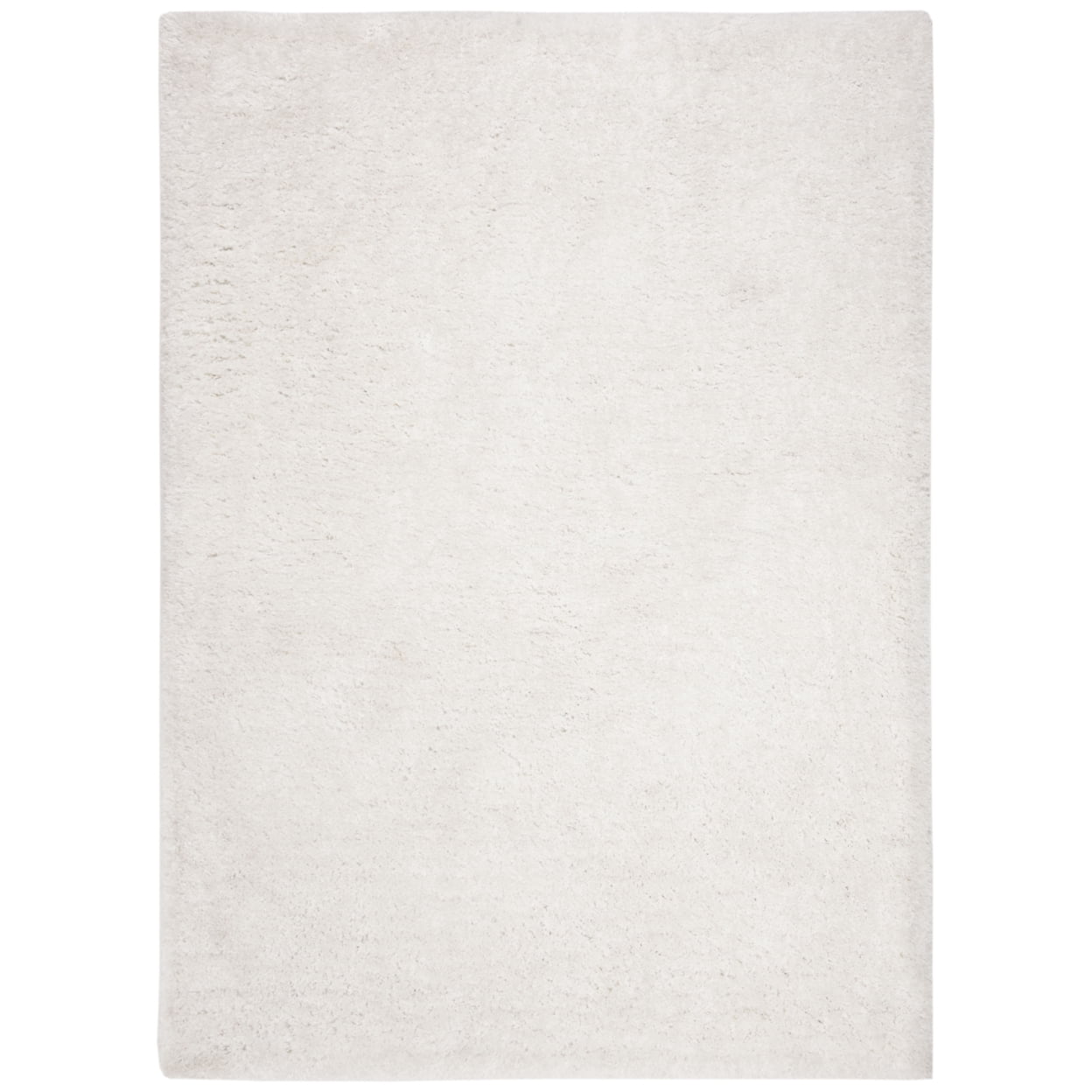 SAFAVIEH South Beach Shag SBS562A Snow White Rug