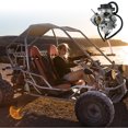 thumbnail image 3 of Carburador YFM400 compatible con ATV Yamaha, estándar OEM exacto, funcionamiento suave del motor, evita la falta de combustible del motor, compatible con Suzuki LTZ400, compatible con carburador, 3 of 5