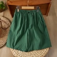 thumbnail image 4 of Afdoent Shorts For Women High Waisted Loose Fit Casual Shorts Straight Leg Summer Wide Leg Comfortable Trousers With Pockets For Outdoor Travel 2026 Beach Vacation Shorts, 4 of 4