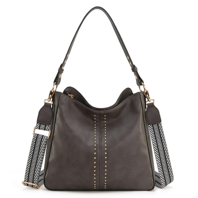 Bolso Hobo Montana West MWC-128AGY de cuero vegano para mujer