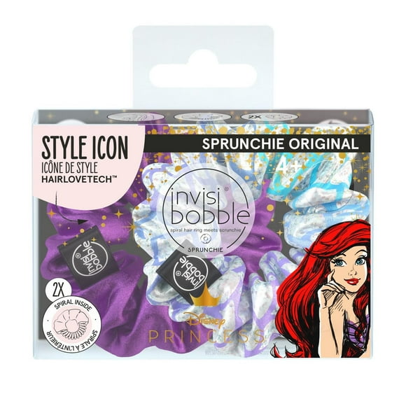 Invisibobble® Disney Princess Ariel SPRUNCHIE (2pc)