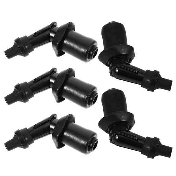 5pcs High Pressure Waterproof Spark Plug Boot Cap For Motorcycle Scooter Dirt Durable And Reliable Ignition Performance