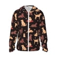 thumbnail image 1 of Balery Labrador Retriever Dog Sudadera ligera de manga larga con capucha y protección solar UPF 50+ para hombre y mujer, ideal para pesca y running-Large, 1 of 7