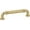 Gold, variant on Emtek 86285US7 Ribbon And Reed Estate 4" Center To Center Handle Cabinet Pull - French