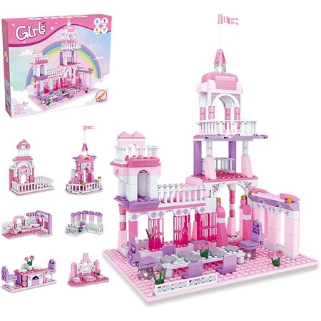 Girls Princess Castle Building Blocks Toys Dream Castle Toys for 6