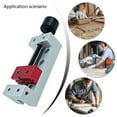thumbnail image 2 of MOMOJIA Aluminum Flat Clamp Mini Drill Press Vice Machines Vise for Precise Benches Work, 2 of 7