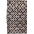 thumbnail image 1 of Natural Geo Spontaneous Jute Handwoven Geometric Natural/Brown Area Rug, 1 of 5